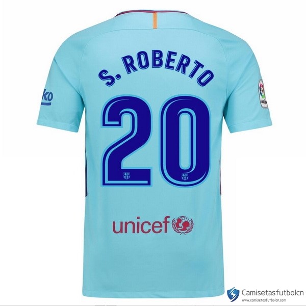 Camiseta Barcelona Segunda equipo S.Roberto 2017-18